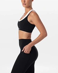 2 layers sports bra
